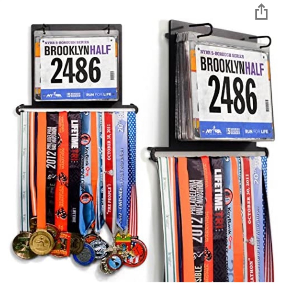 Gone For a Run BibFOLIO Plus Race Bib and Medal Display